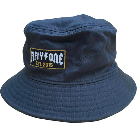50to01 - BANGER BUCKET HAT NAVY