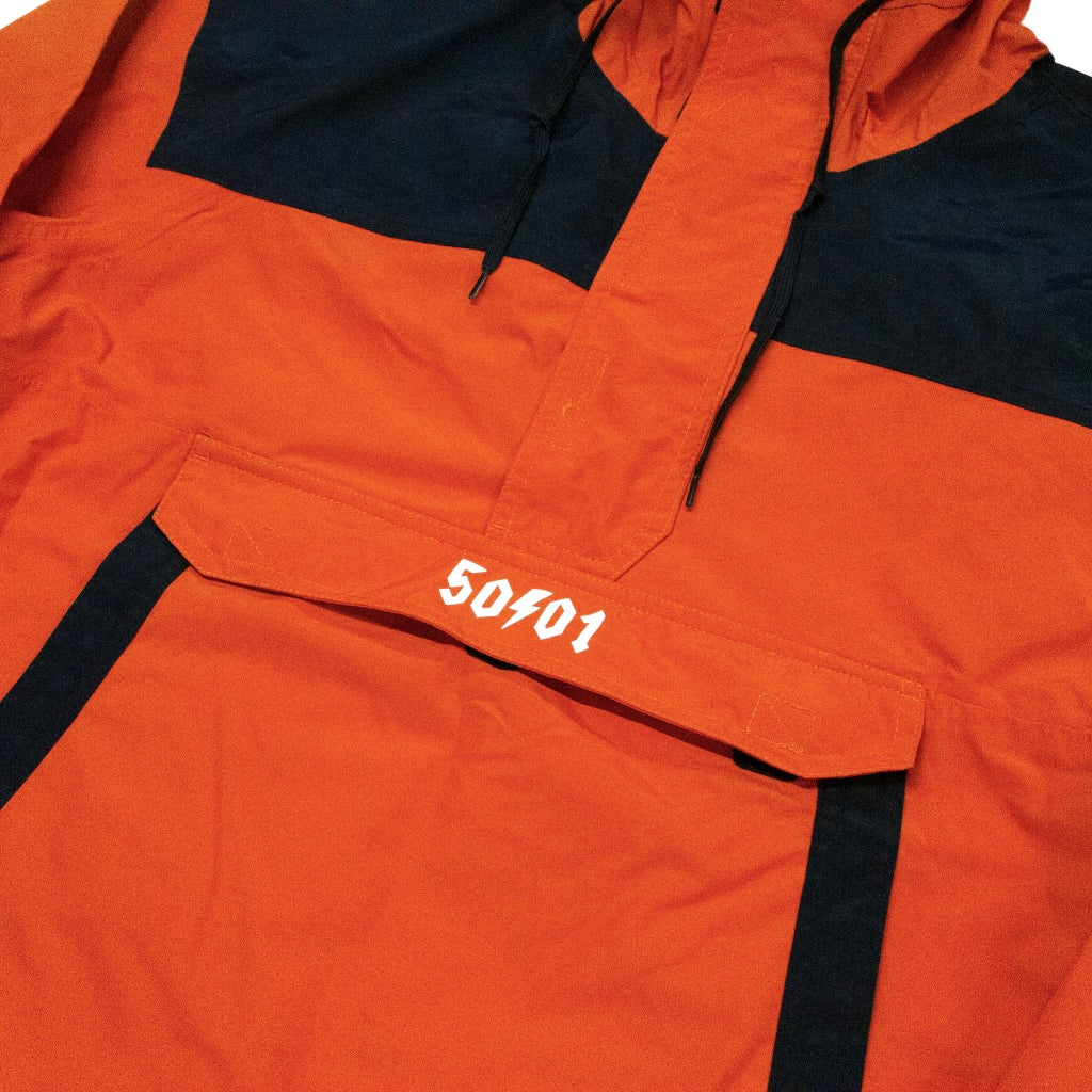 50to01 - WATERPROOF PULLOVER ORANGE