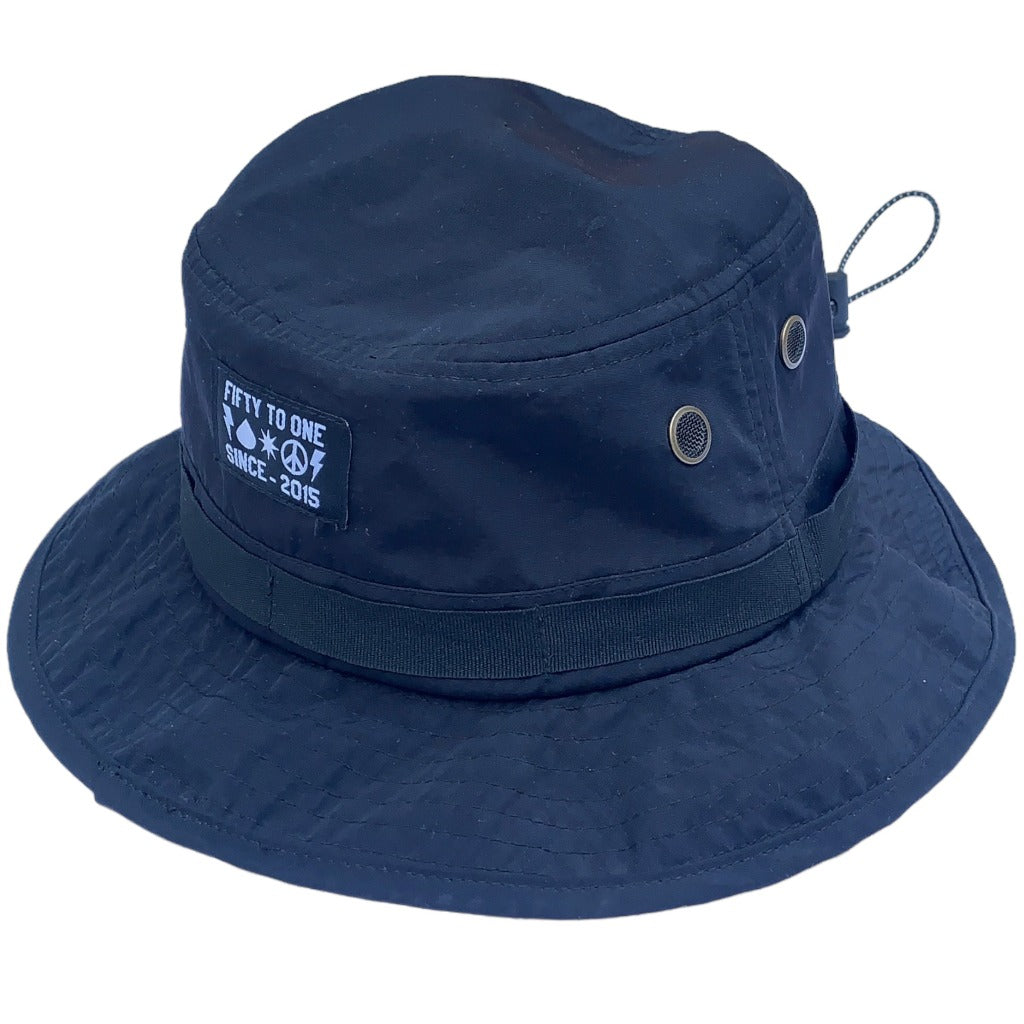 50to01 - MOUNTAIN DIG HAT BLACK