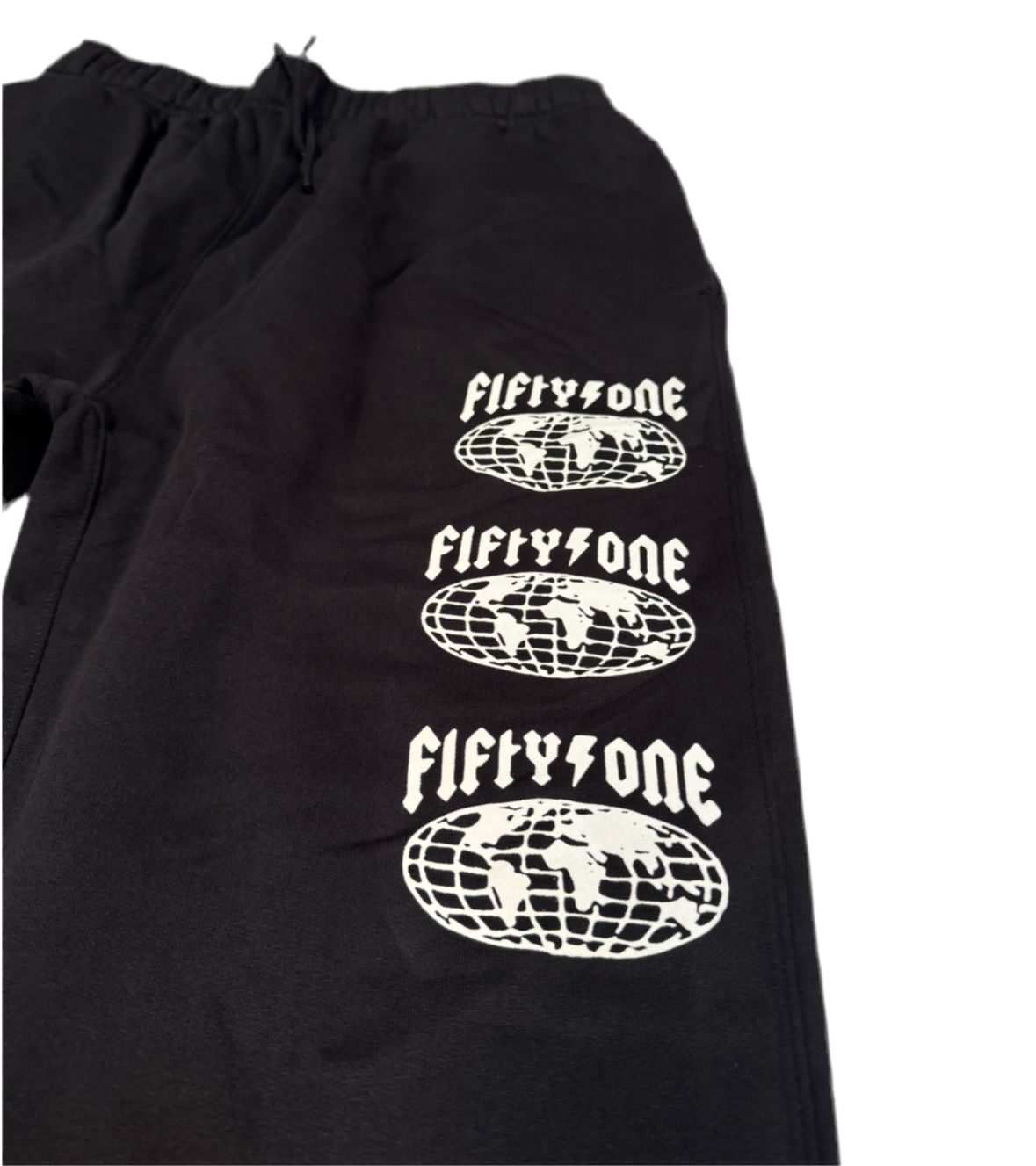 50to01 - WORLDWIDE JOGGER BLACK