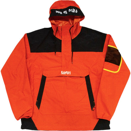 50to01 - WATERPROOF PULLOVER ORANGE