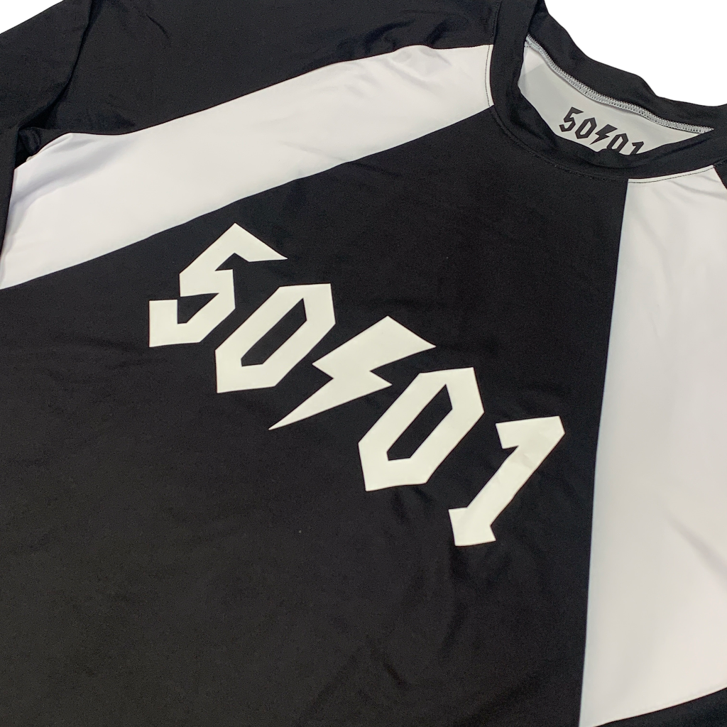 50to01 - ALL DAY JERSEY BLACK