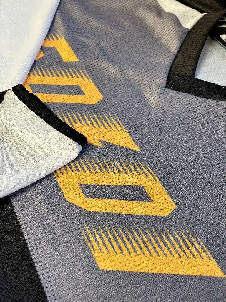 50to01 YOUTH - HIGHLINE MTB LONGSLEEVE JERSEY GREY / GOLD