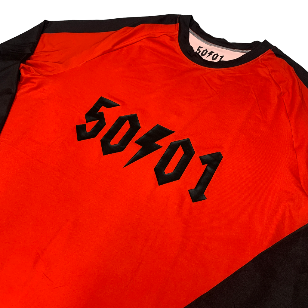 50to01 - MTB LONGSLEEVE JERSEY RACING RED