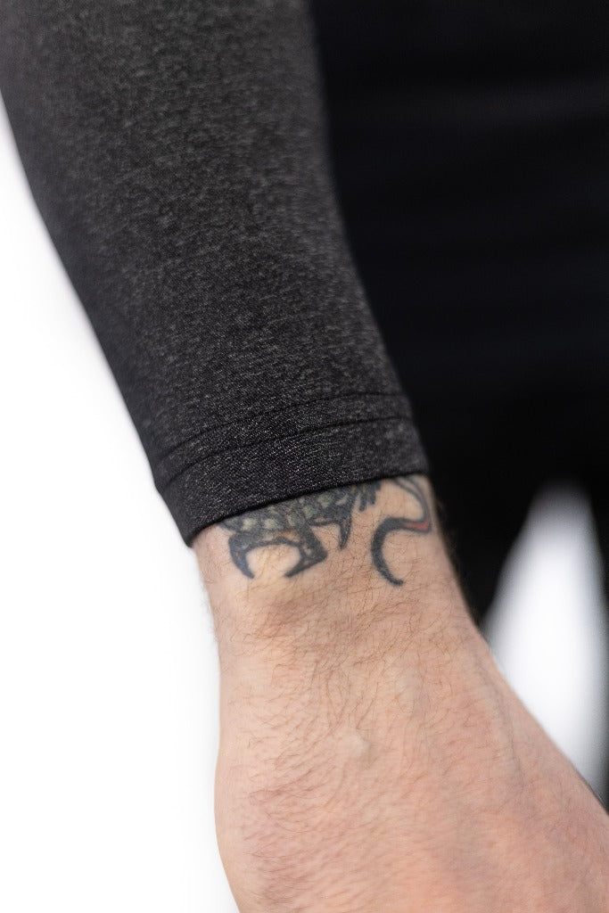 50to01 - BASE LAYER HEATHER GREY
