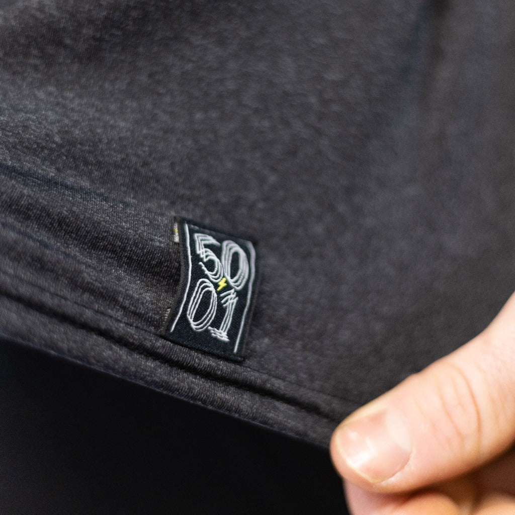 50to01 - BASE LAYER HEATHER GREY