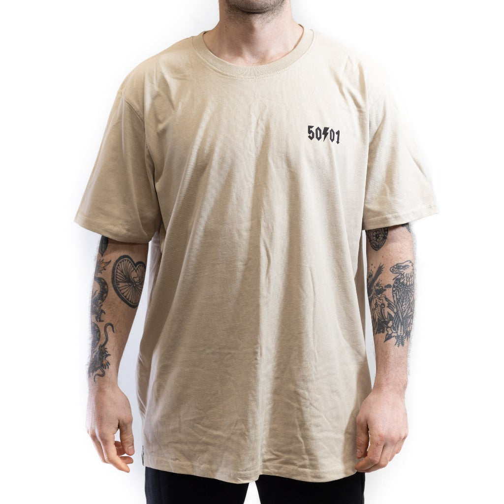 50to01 - Classic T-Shirt - Sand