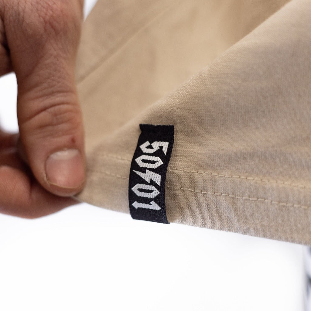 50to01 - Classic T-Shirt - Sand