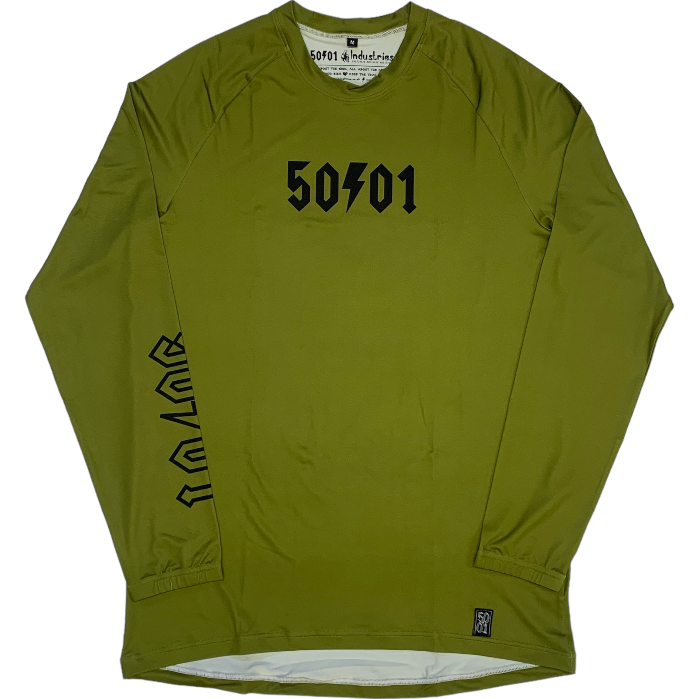 50to01 - LONG SLEEVE JERSEY PINE GREEN