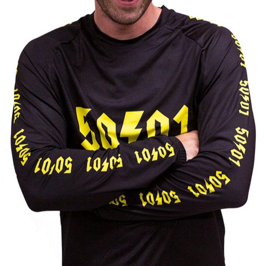50to01 - MTB LONGSLEEVE JERSEY BUMBLEBEE