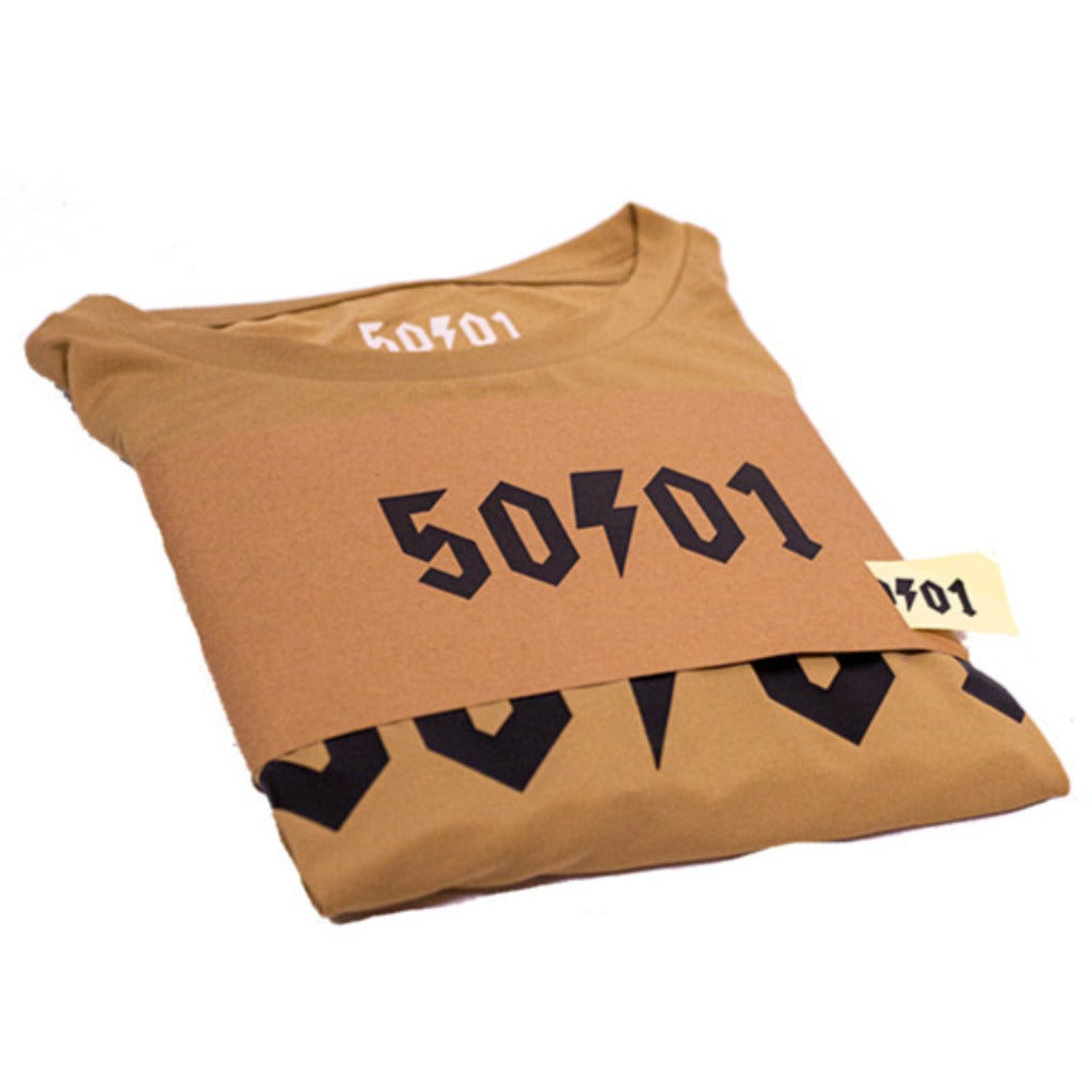 50to01 - MTB TECH TEE LATTE