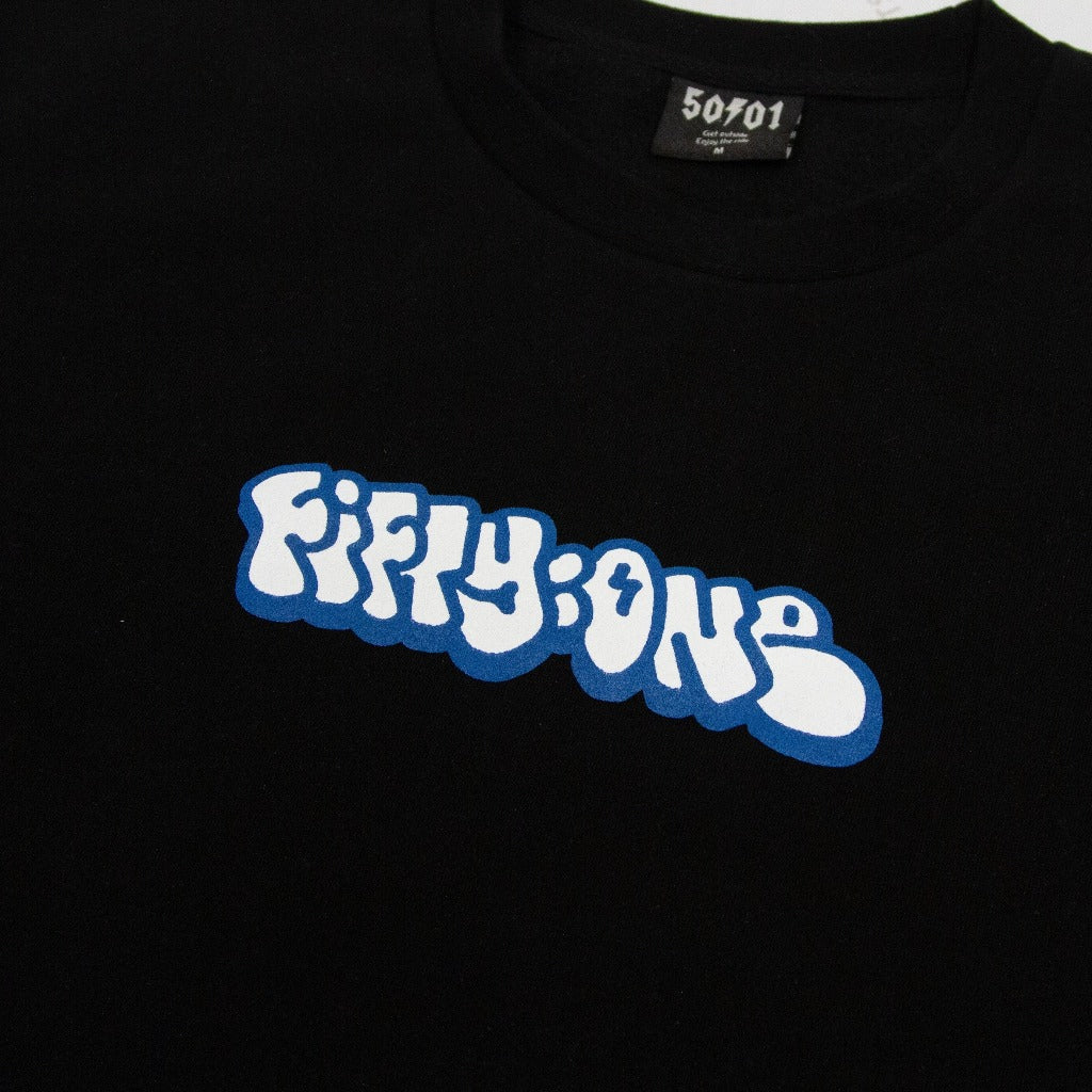 50to01 - Throwie Sweatshirt - Black