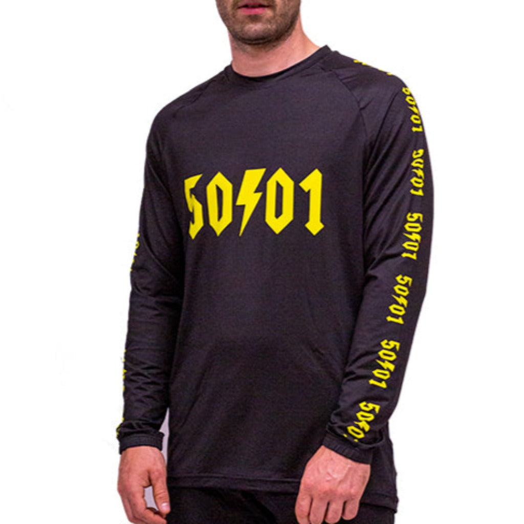 50to01 - MTB LONGSLEEVE JERSEY BUMBLEBEE