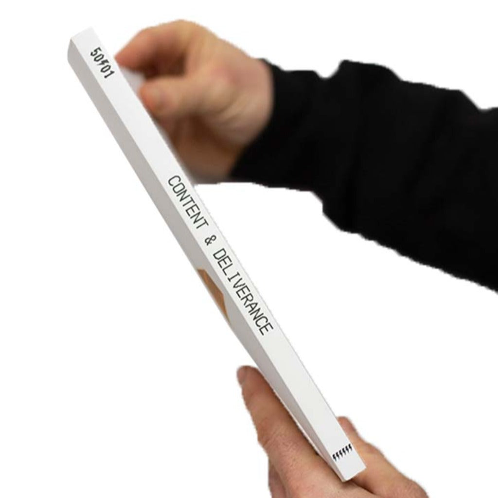50to01 - Content and Deliverance Book with Enclosed DVD and Sticker Sheet