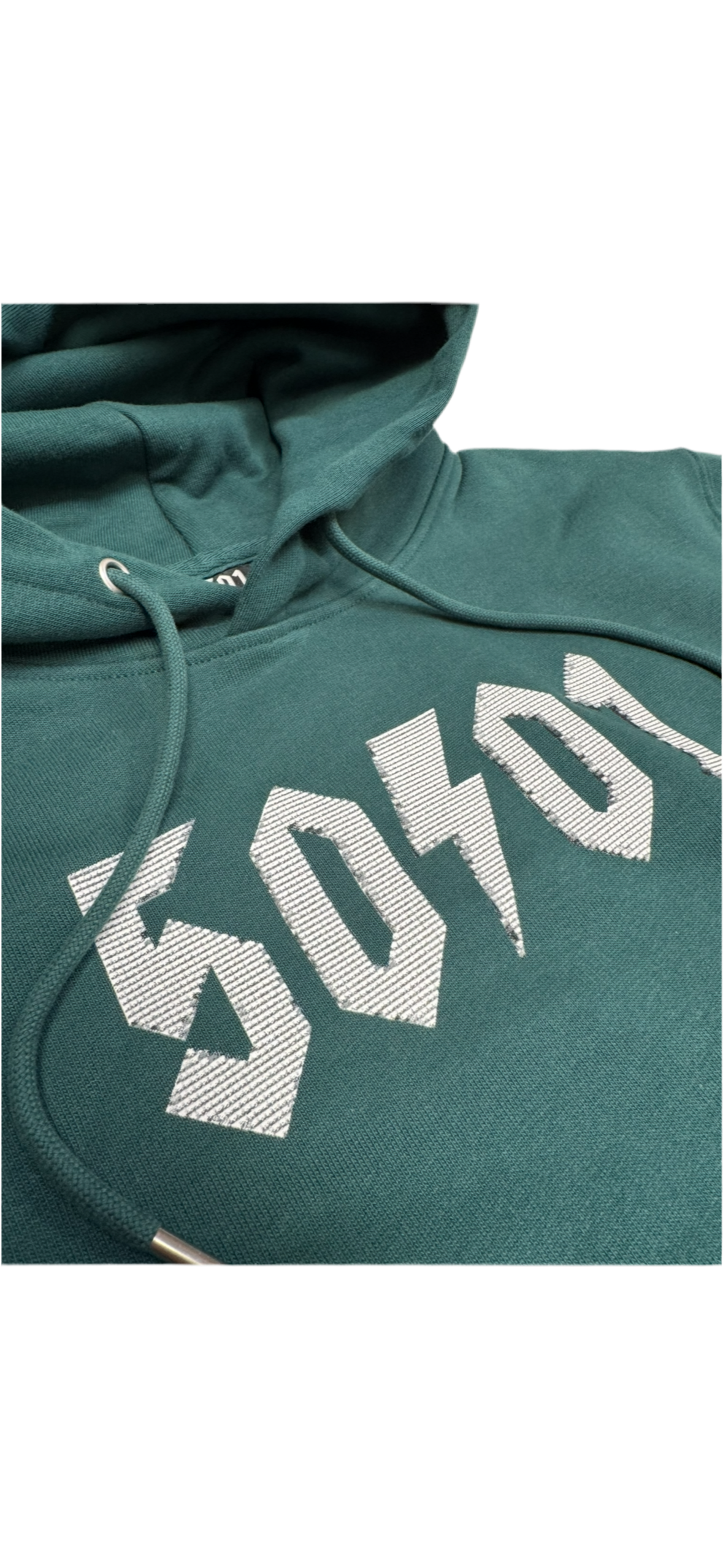 50to01 - WORLDWIDE HOODIE GREEN