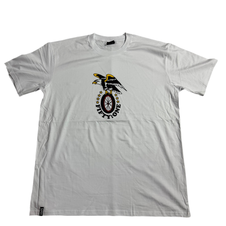 50to01 - EAGLE TEE WHITE