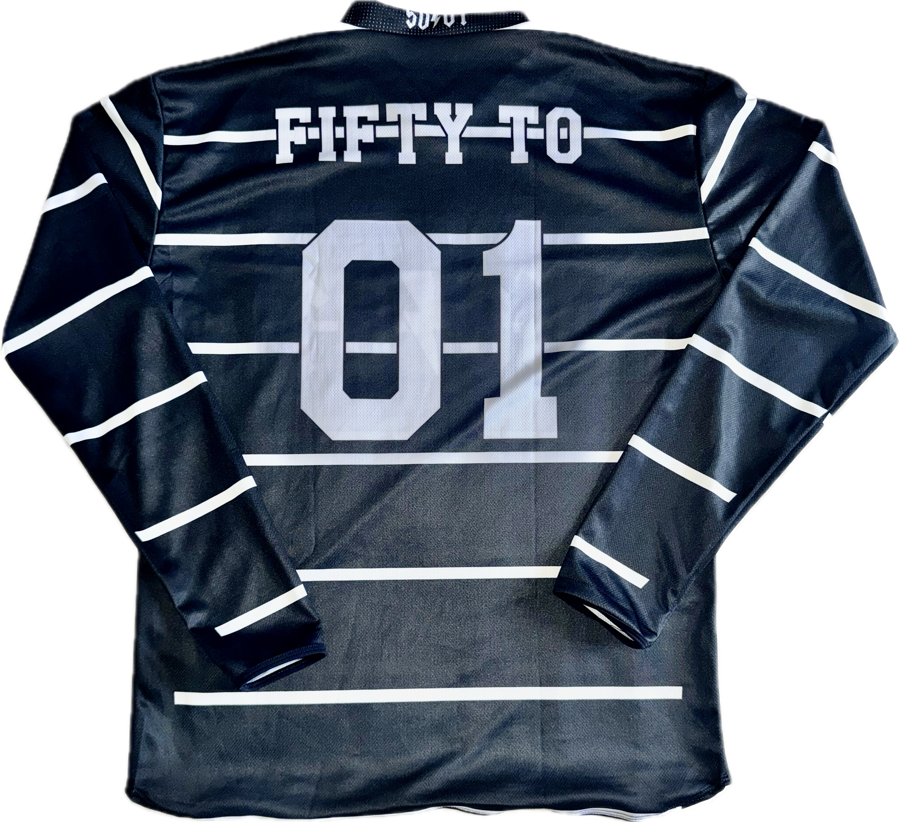 50to01 - FIFTY FC MTB LONGSLEEVE JERSEY BLACK