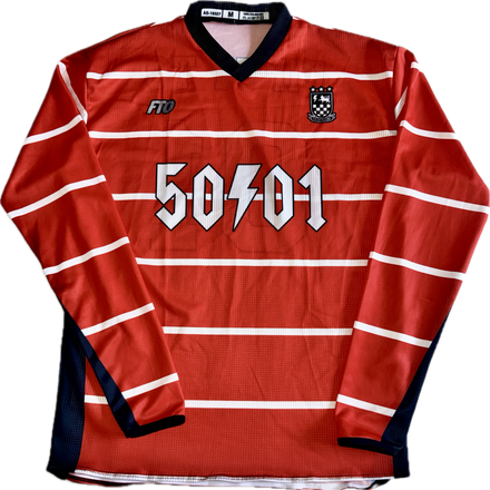50to01 - FIFTY FC MTB LONGSLEEVE JERSEY RED