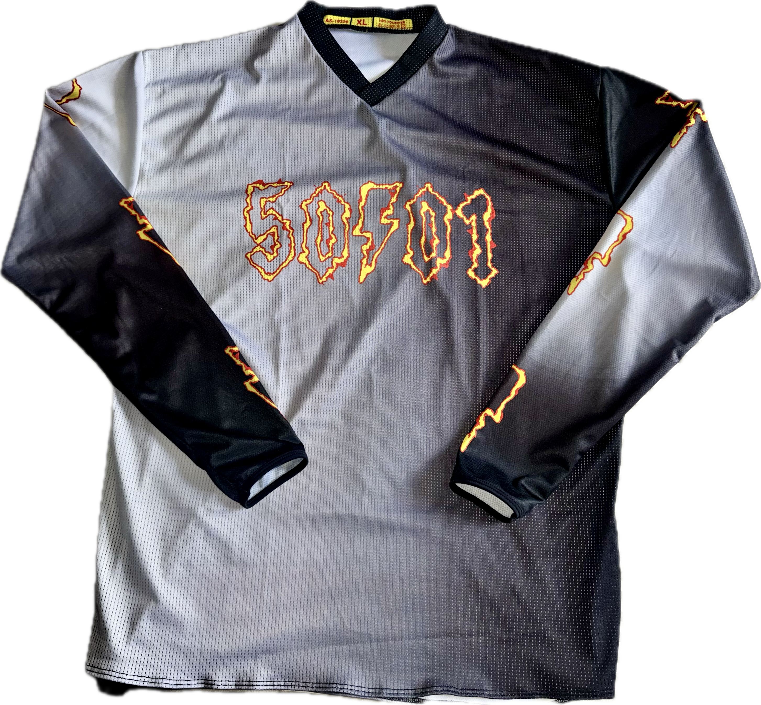 50to01 - FIRE AND SMOKE MTB LONGSLEEVE JERSEY