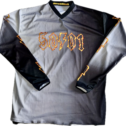 50to01 - FIRE AND SMOKE MTB LONGSLEEVE JERSEY
