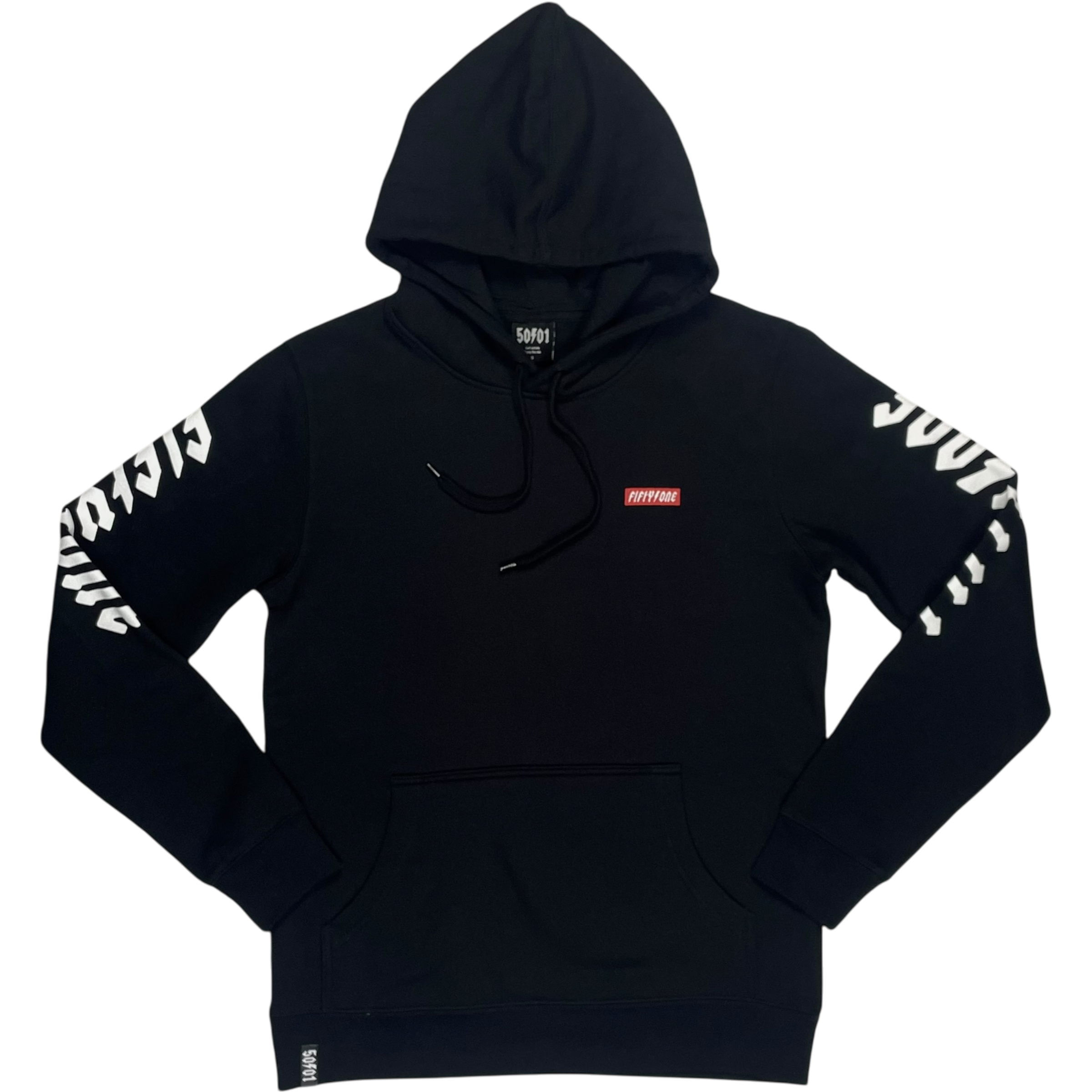 50to01 - FAST HOODIE BLACK