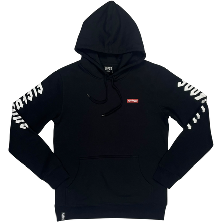 50to01 - FAST HOODIE BLACK