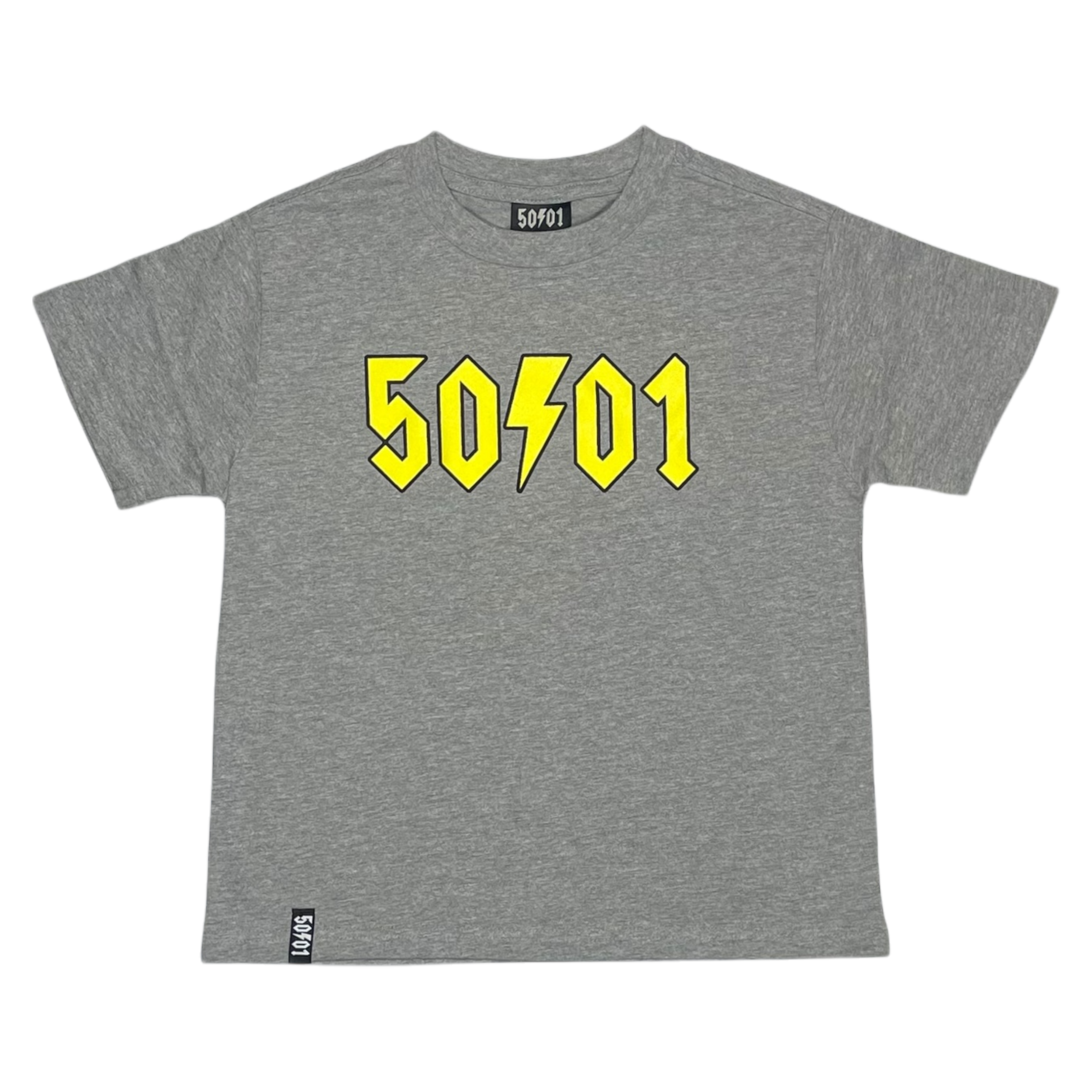 50to01 YOUTH - LOGO T-SHIRT GREY