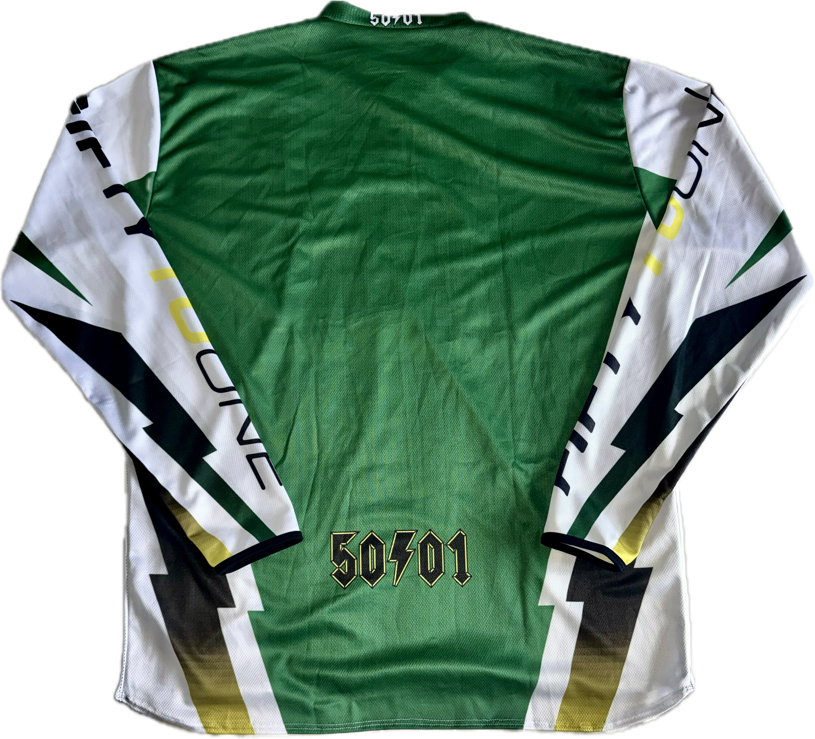 50to01 - RACER MTB LONGSLEEVE JERSEY GREEN