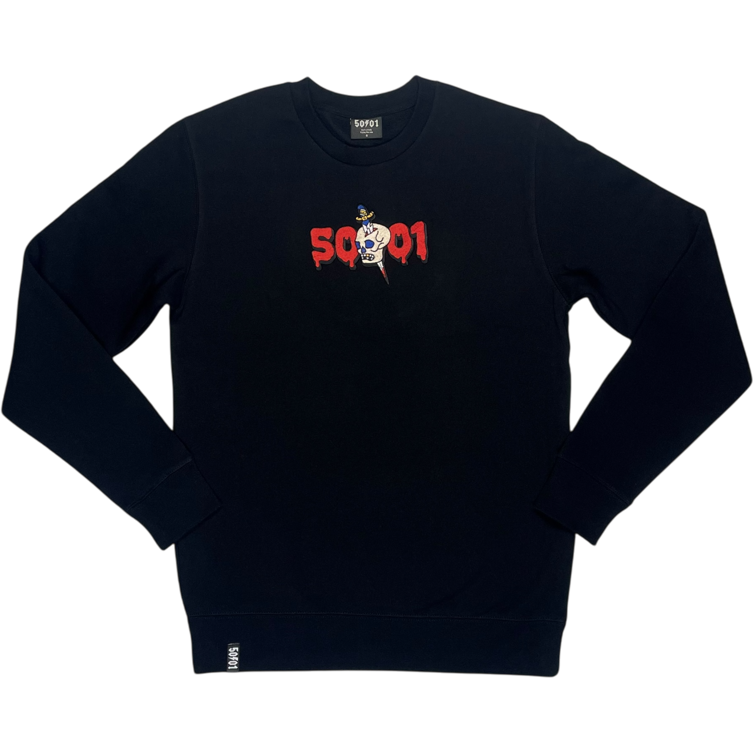 50to01 - STAB SWEATSHIRT BLACK