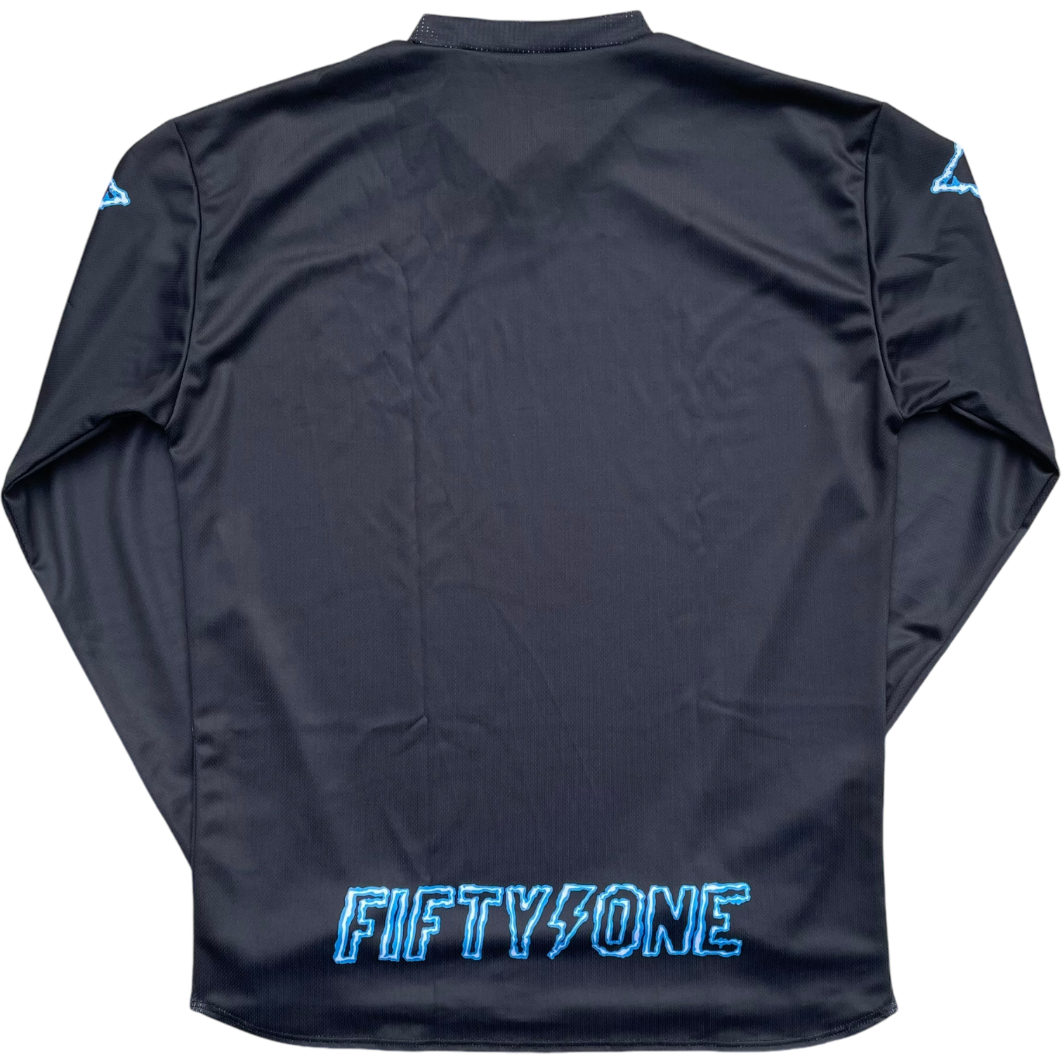 50to01 - ELECTRO LOGO MTB LONGSLEEVE JERSEY CHARCOAL