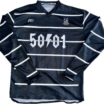 50to01 - FIFTY FC MTB LONGSLEEVE JERSEY BLACK