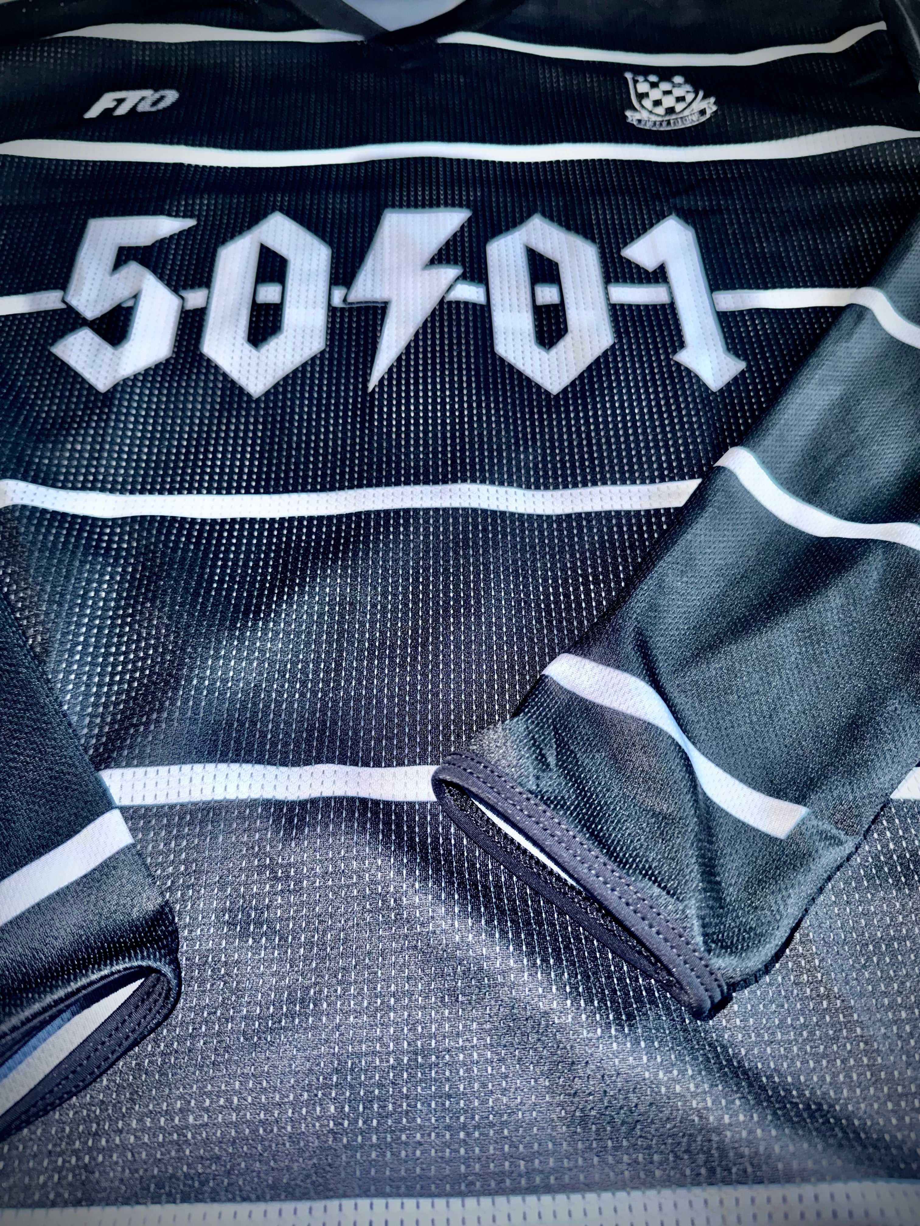 50to01 - FIFTY FC MTB LONGSLEEVE JERSEY BLACK