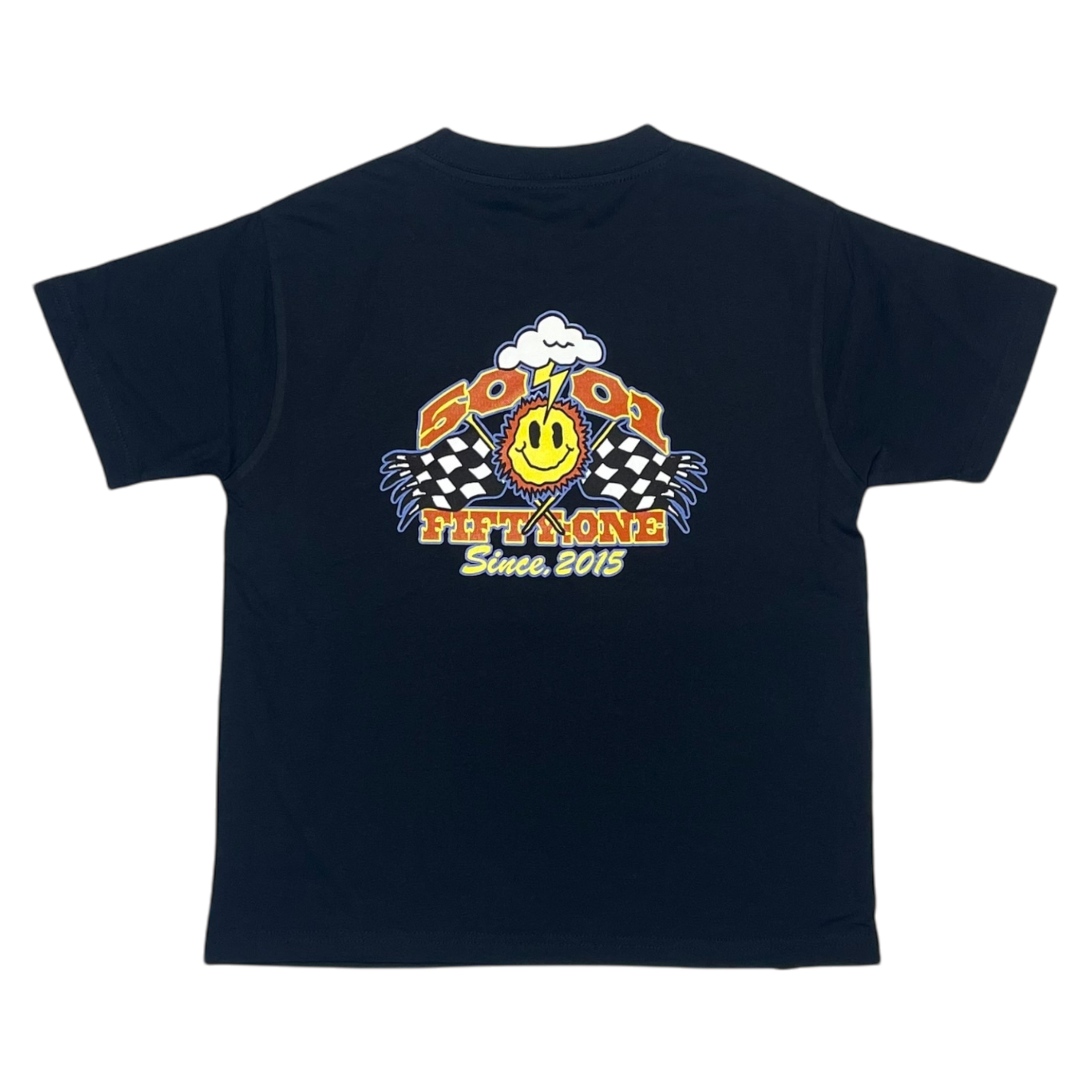 50to01 YOUTH - ESTABLISHED T-SHIRT NAVY