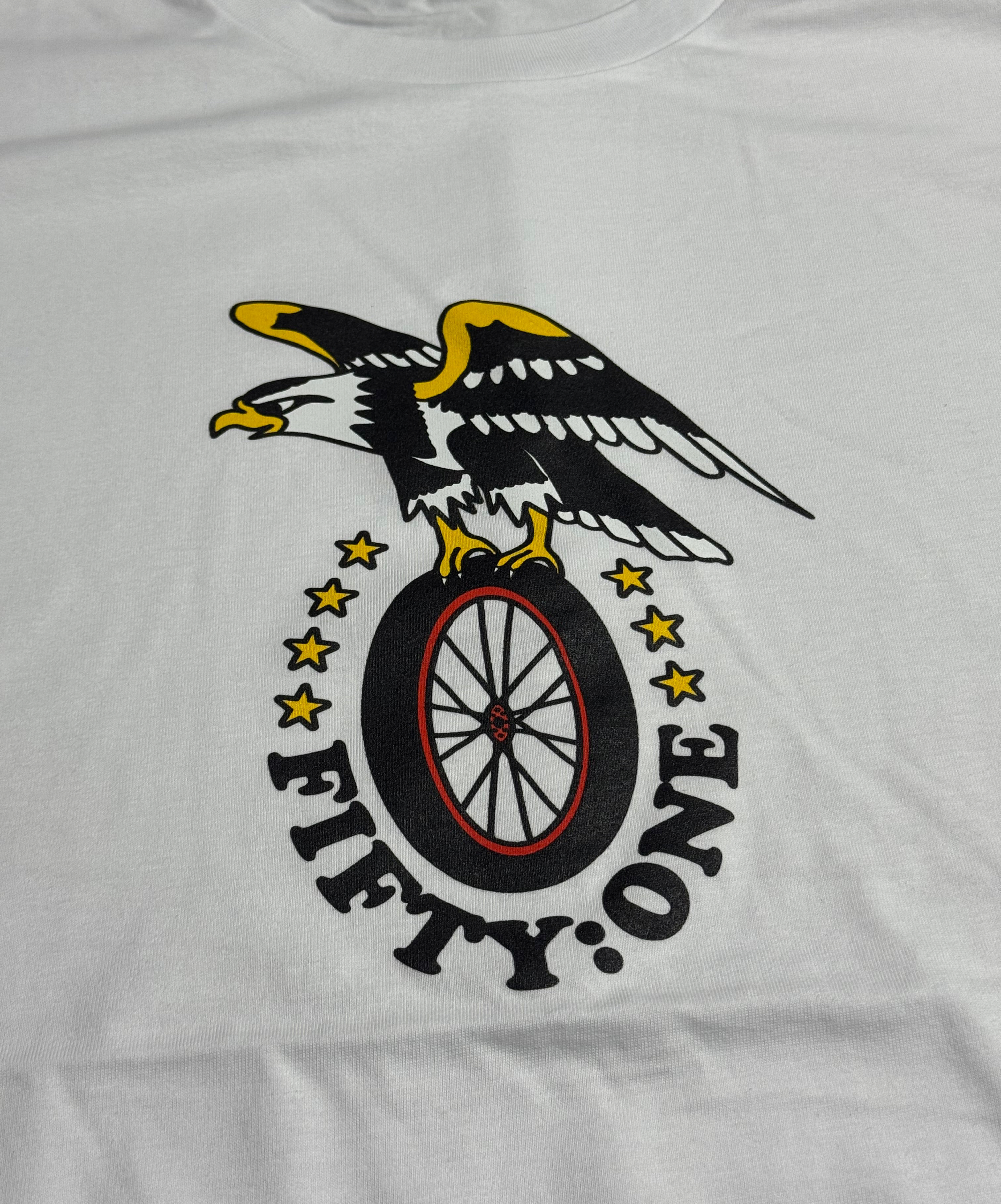 50to01 - EAGLE TEE WHITE