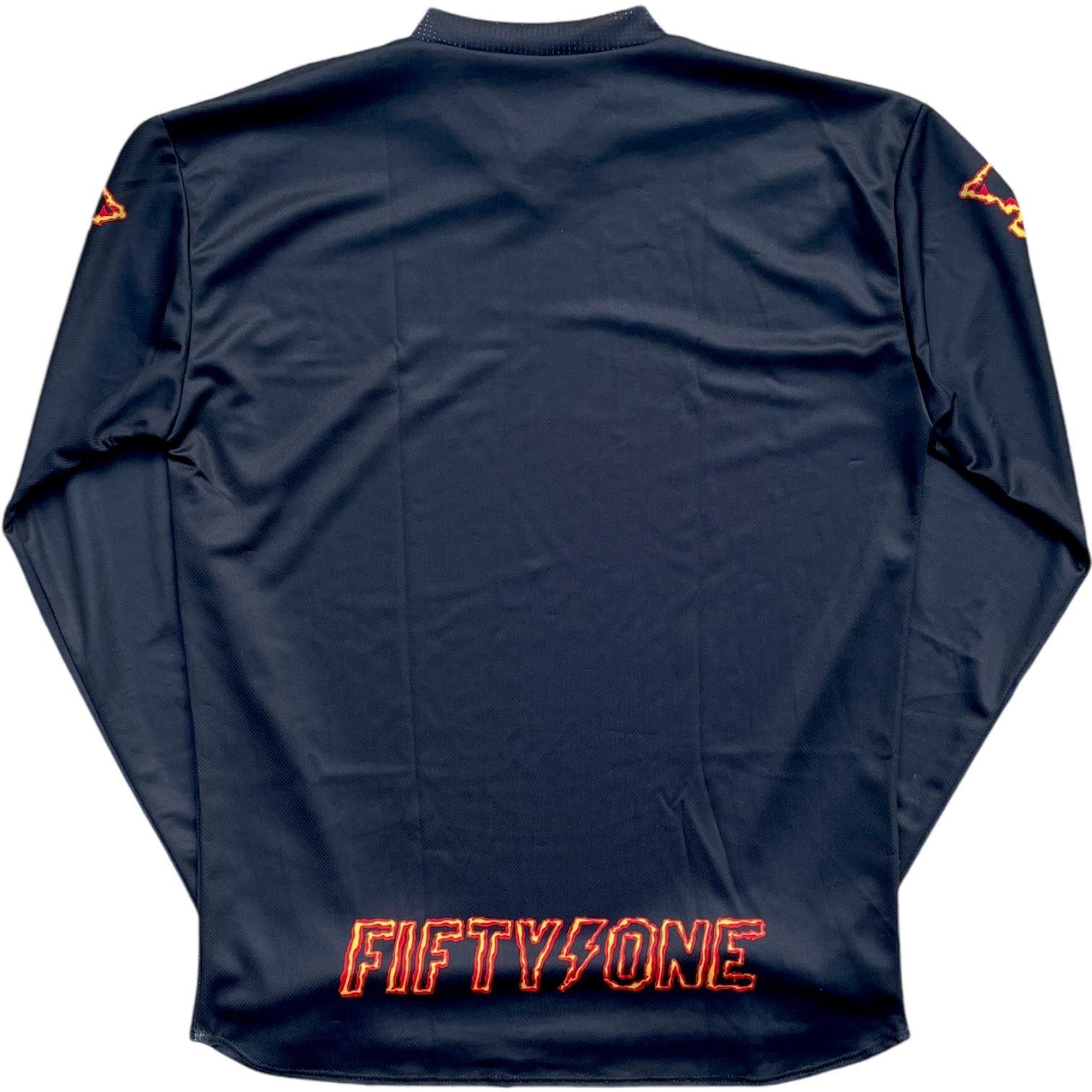 50to01 - COMBUSTO LOGO MTB LONGSLEEVE JERSEY BLACK