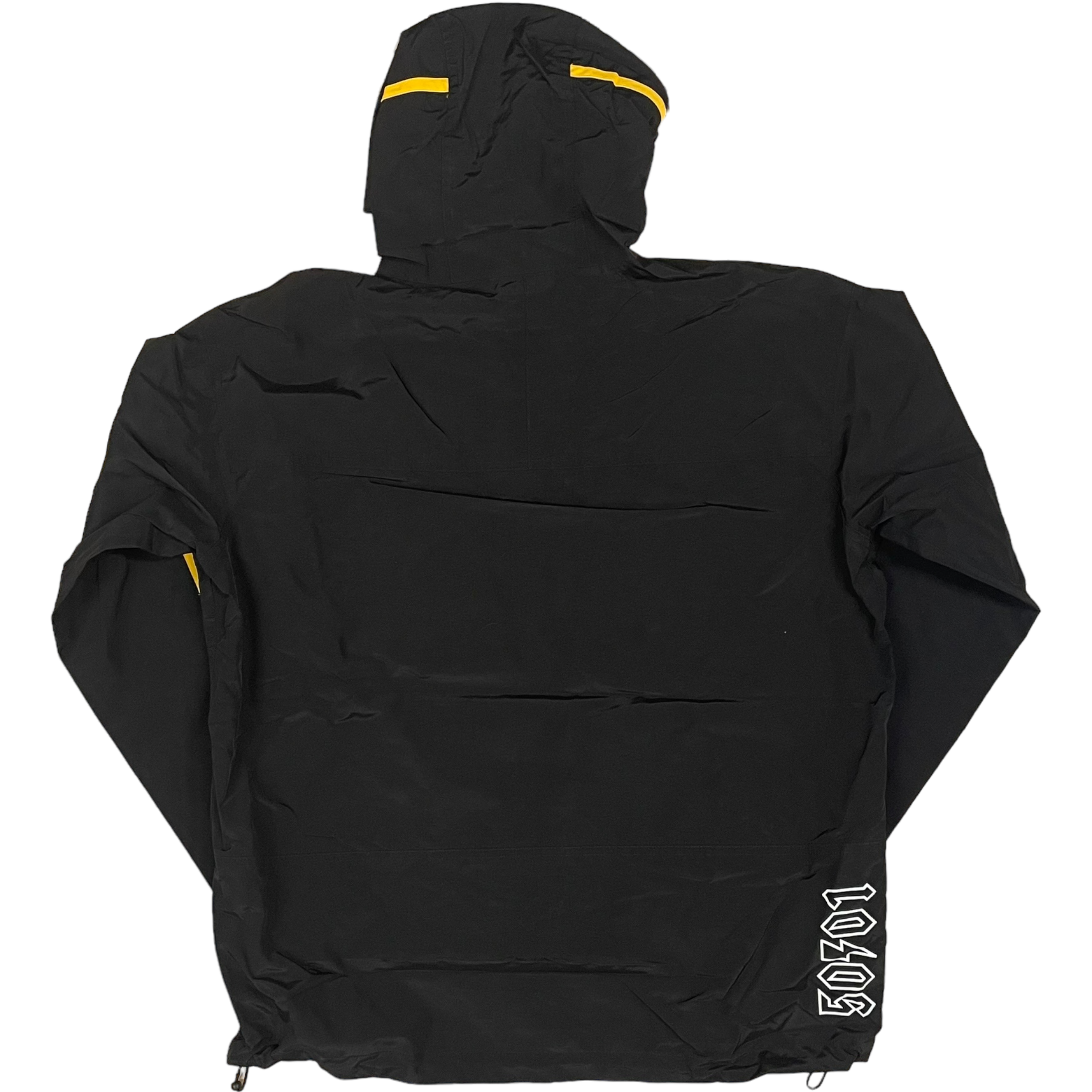 50to01 - WATERPROOF PULLOVER BLACK