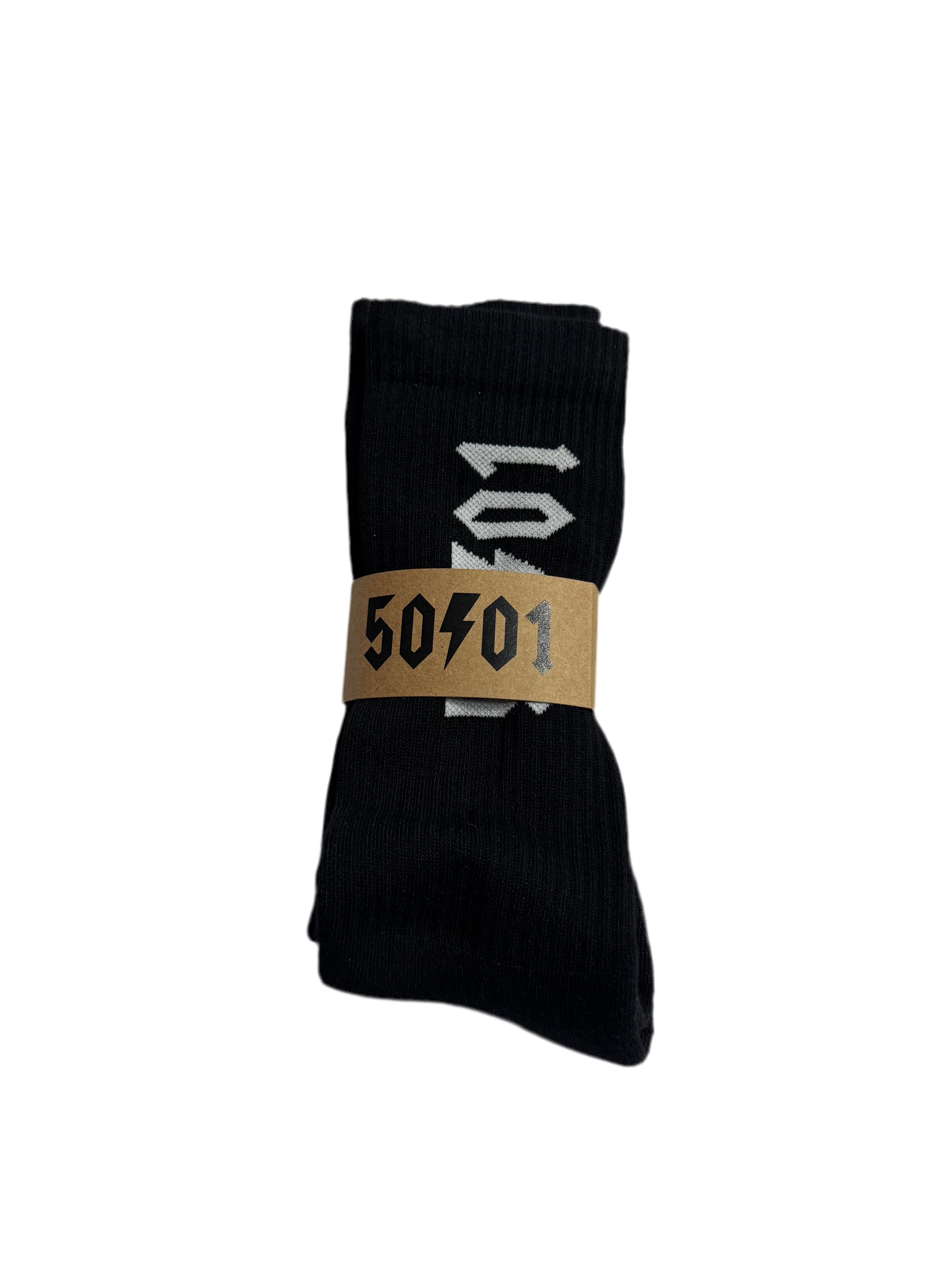 50to01 - BLACK OG SOCKS