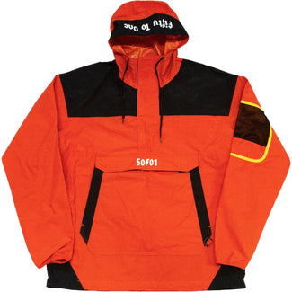 50to01 - WATERPROOF PULLOVER ORANGE