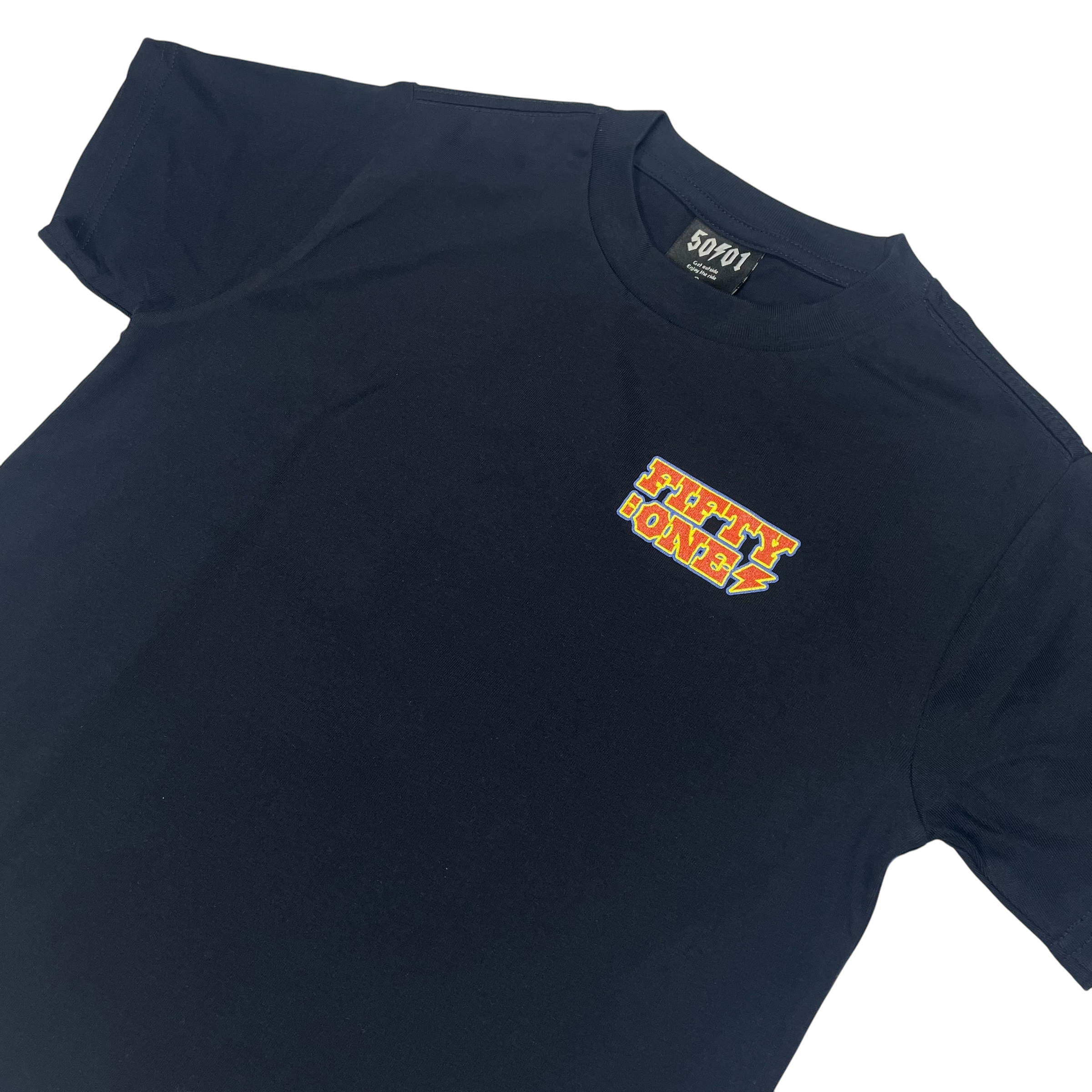 50to01 YOUTH - ESTABLISHED T-SHIRT NAVY