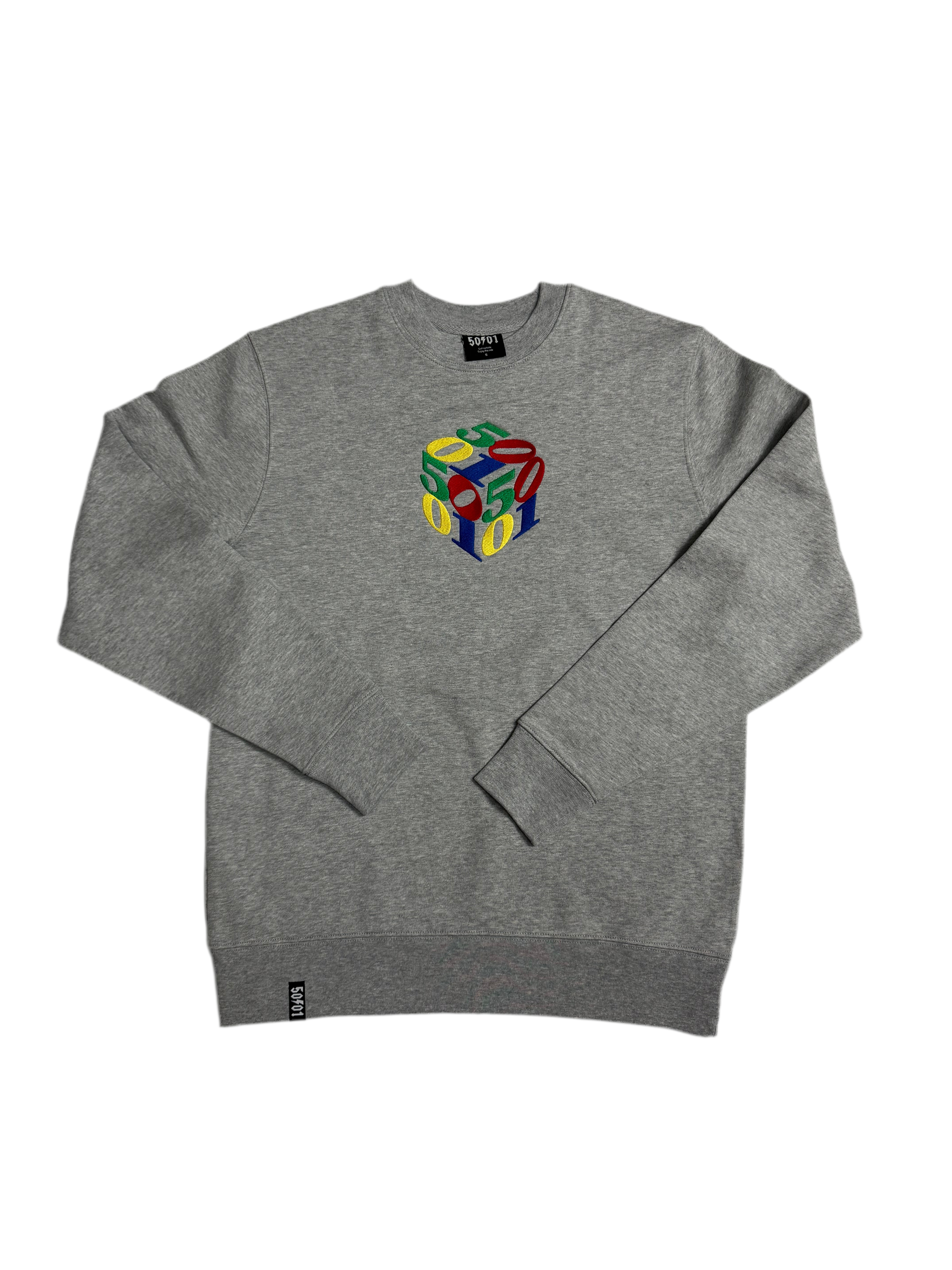 50to01 - CUBE SWEATSHIRT GREY
