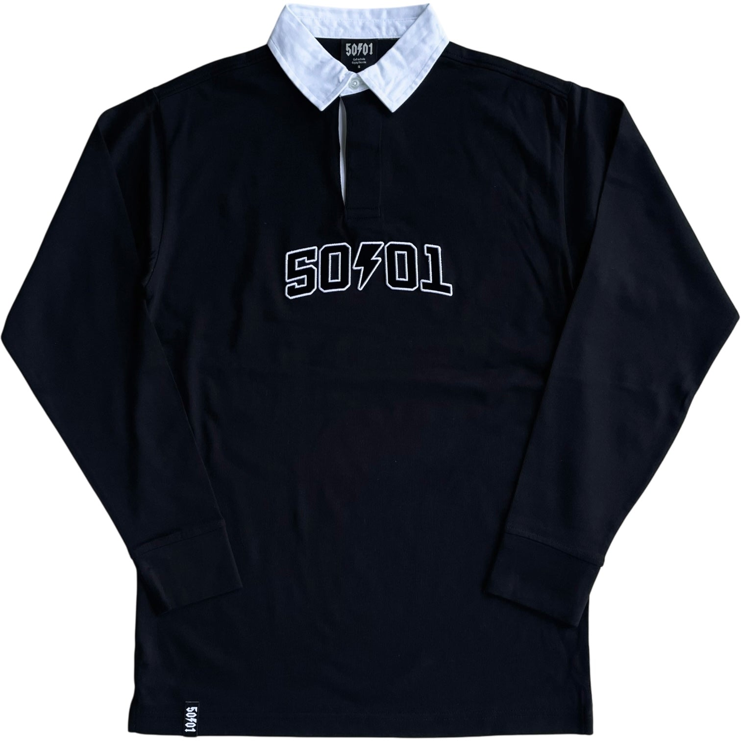 50to01 - ARCH RUGBY POLO BLACK