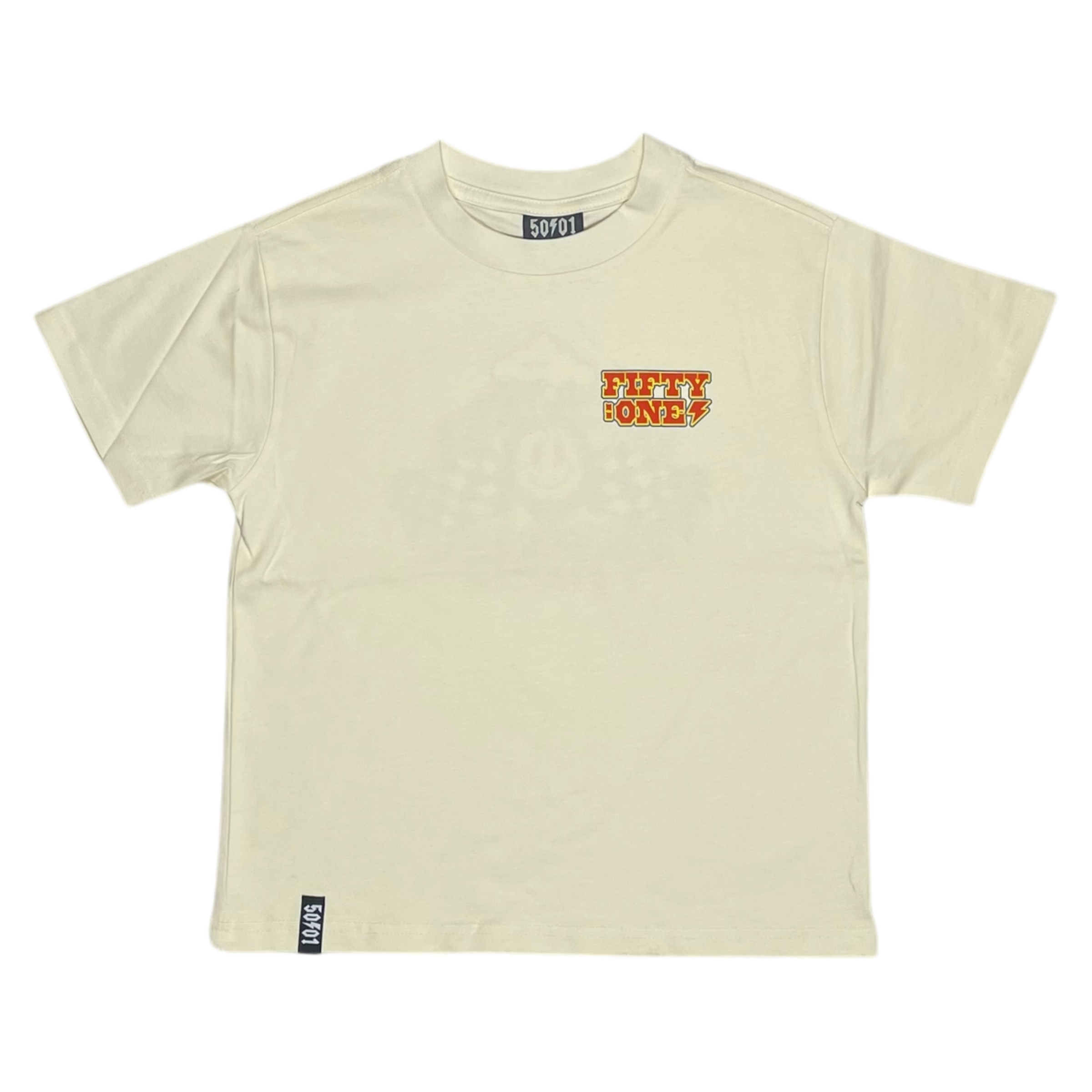 50to01 YOUTH - ESTABLISHED T-SHIRT ECRU