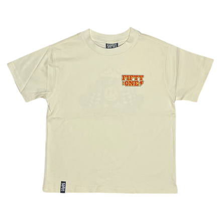 50to01 YOUTH - ESTABLISHED T-SHIRT ECRU