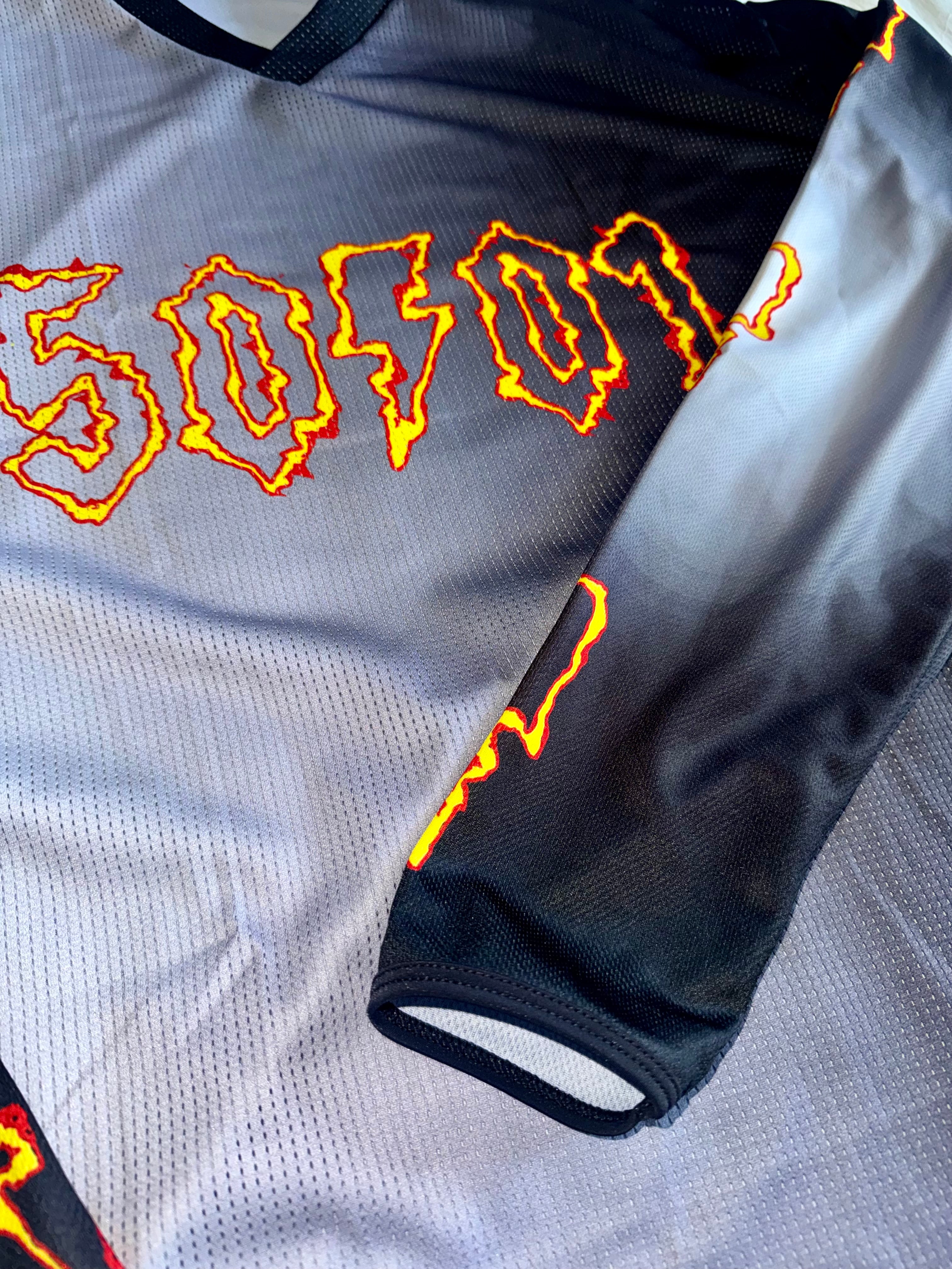 50to01 - FIRE AND SMOKE MTB LONGSLEEVE JERSEY