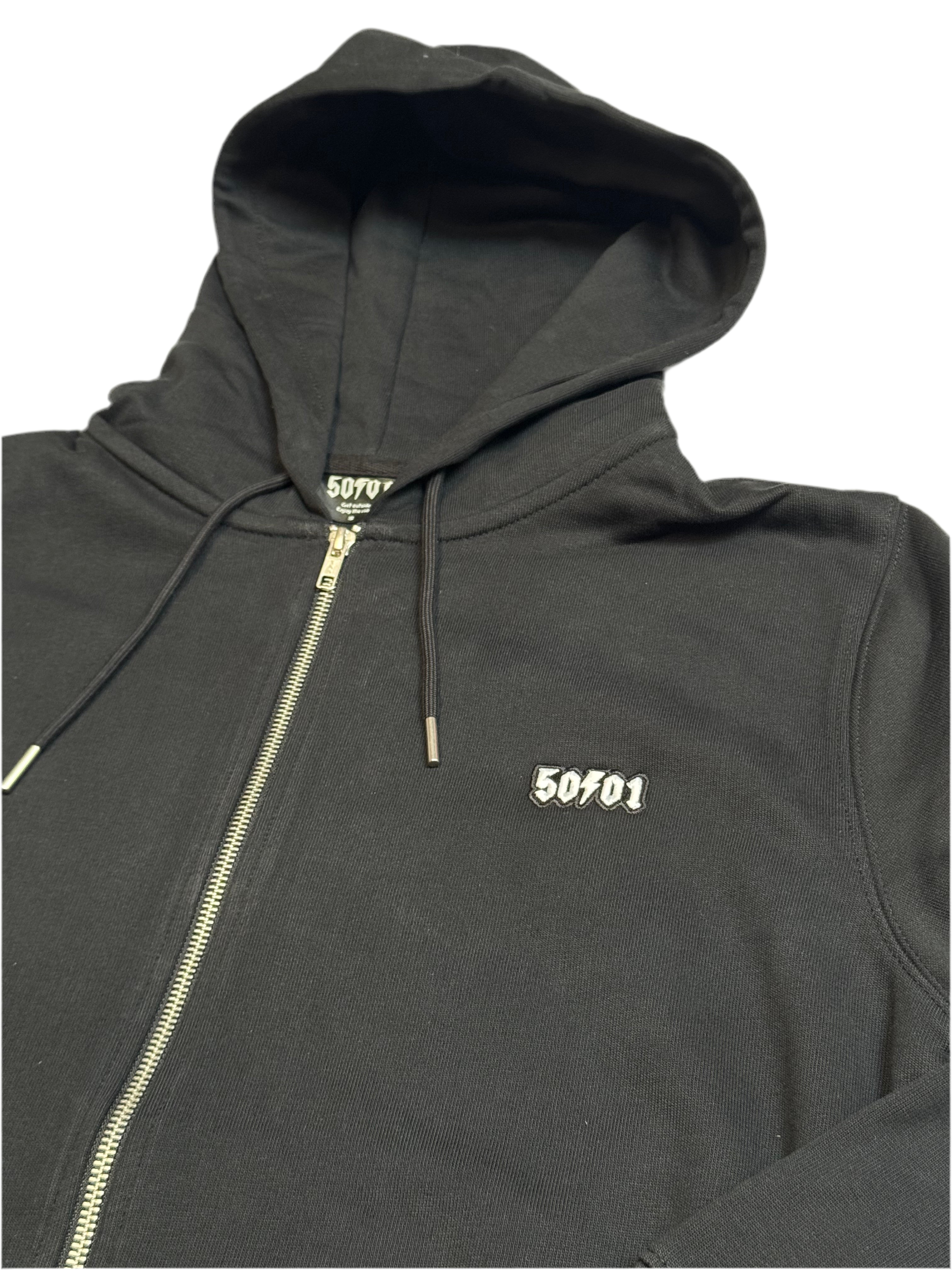50to01 - CLASSIC ZIP BLACK