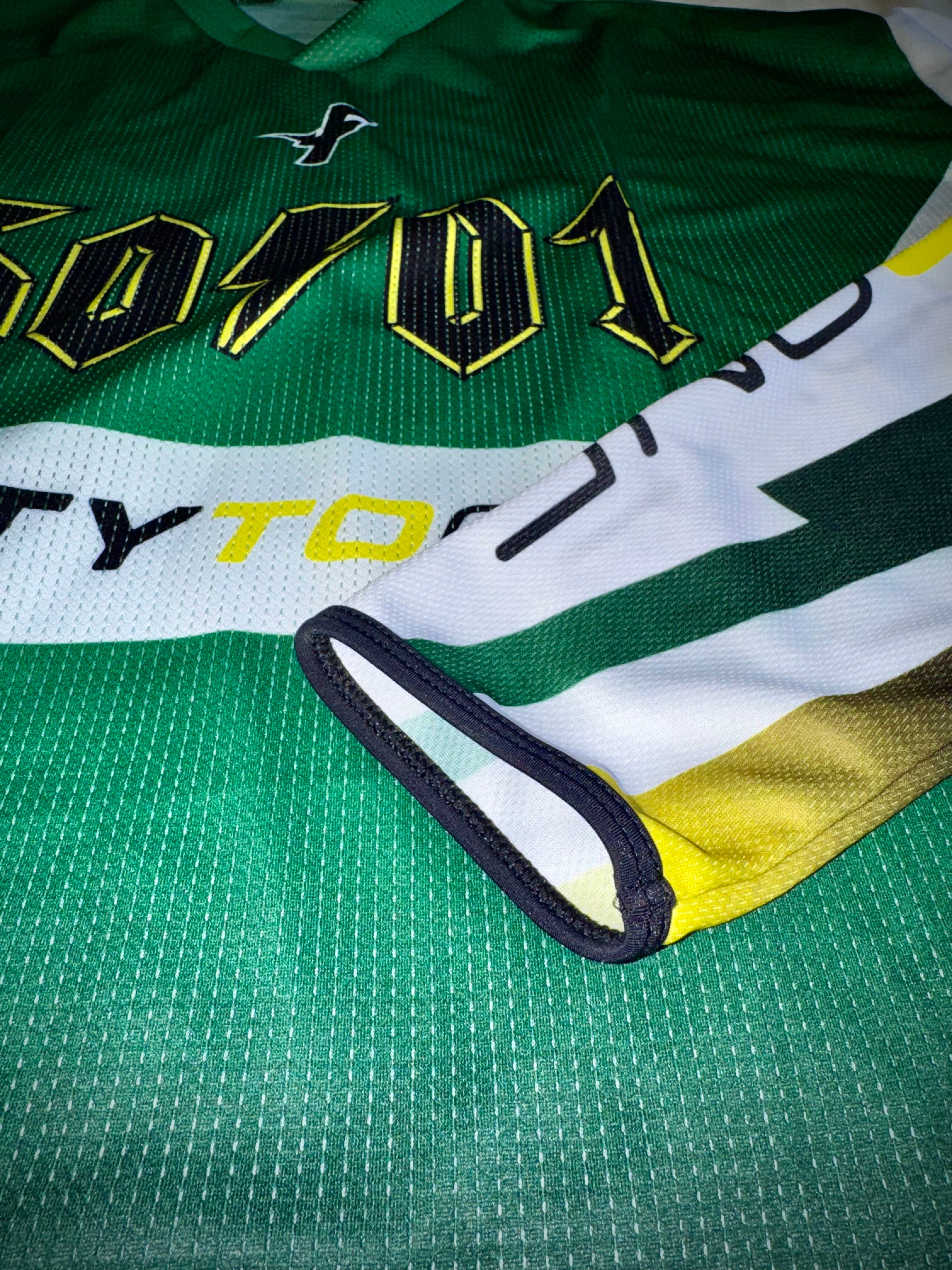 50to01 - RACER MTB LONGSLEEVE JERSEY GREEN