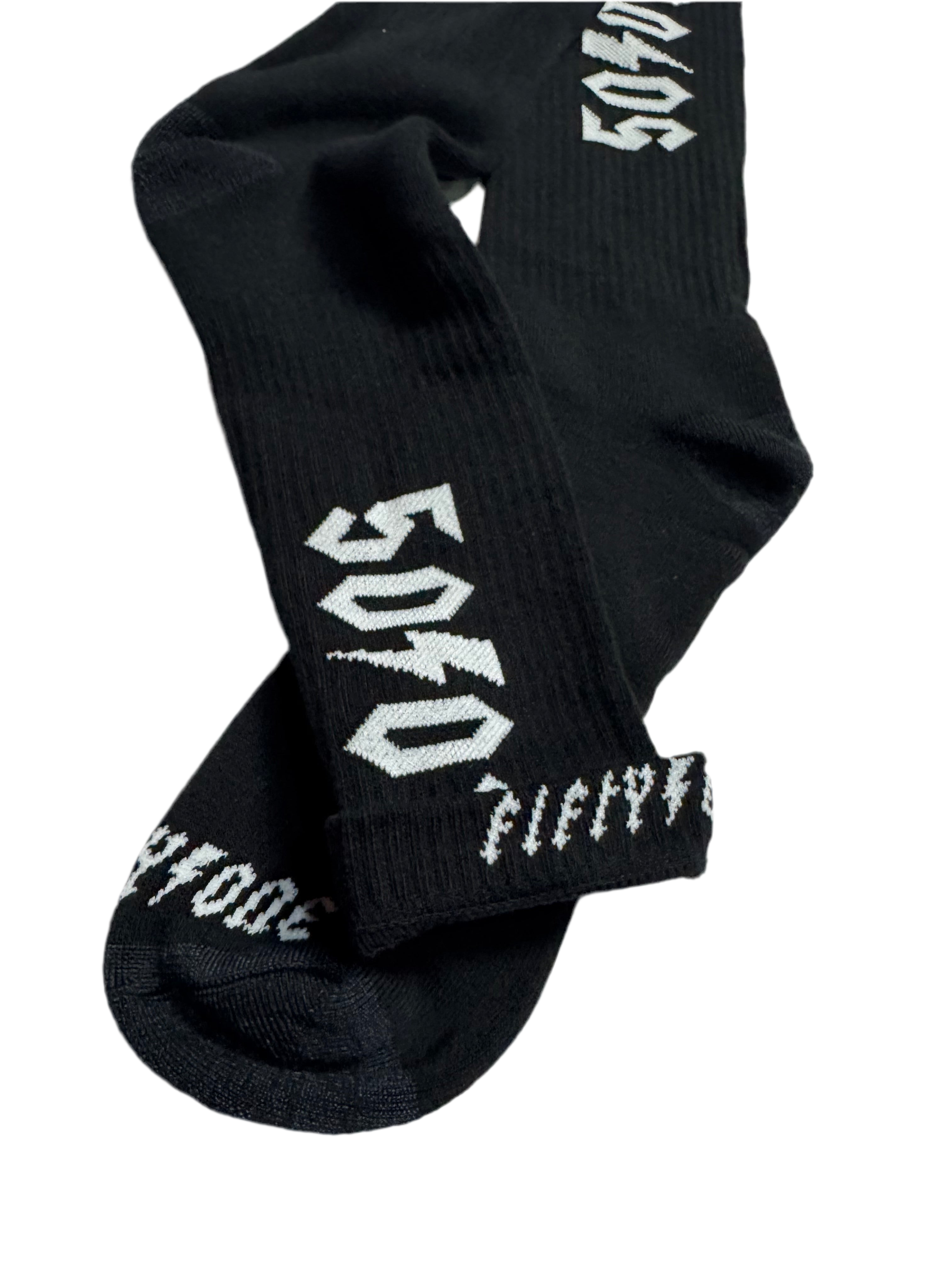 50to01 - BLACK OG SOCKS