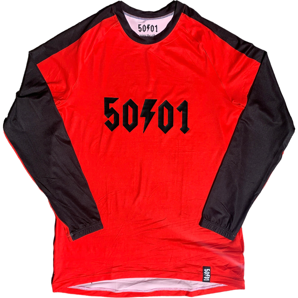 50to01 - MTB LONG SLEEVE JERSEY RACING RED