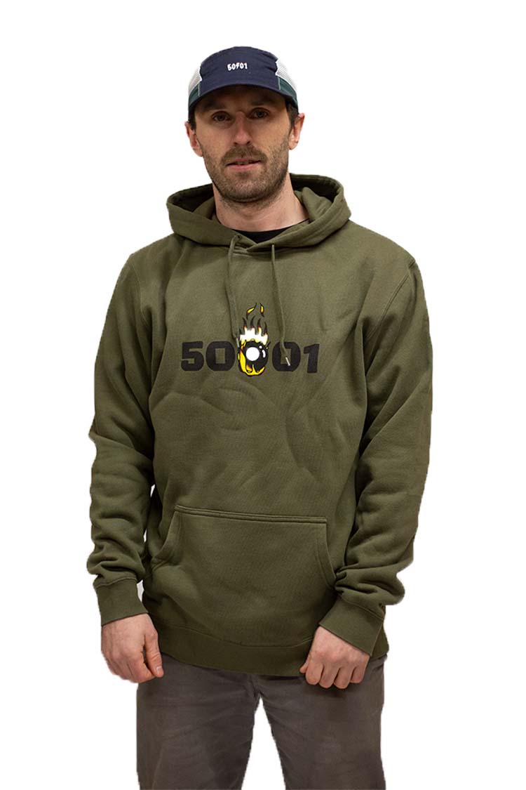 50to01 - 8 BALLER HOODIE ARMY