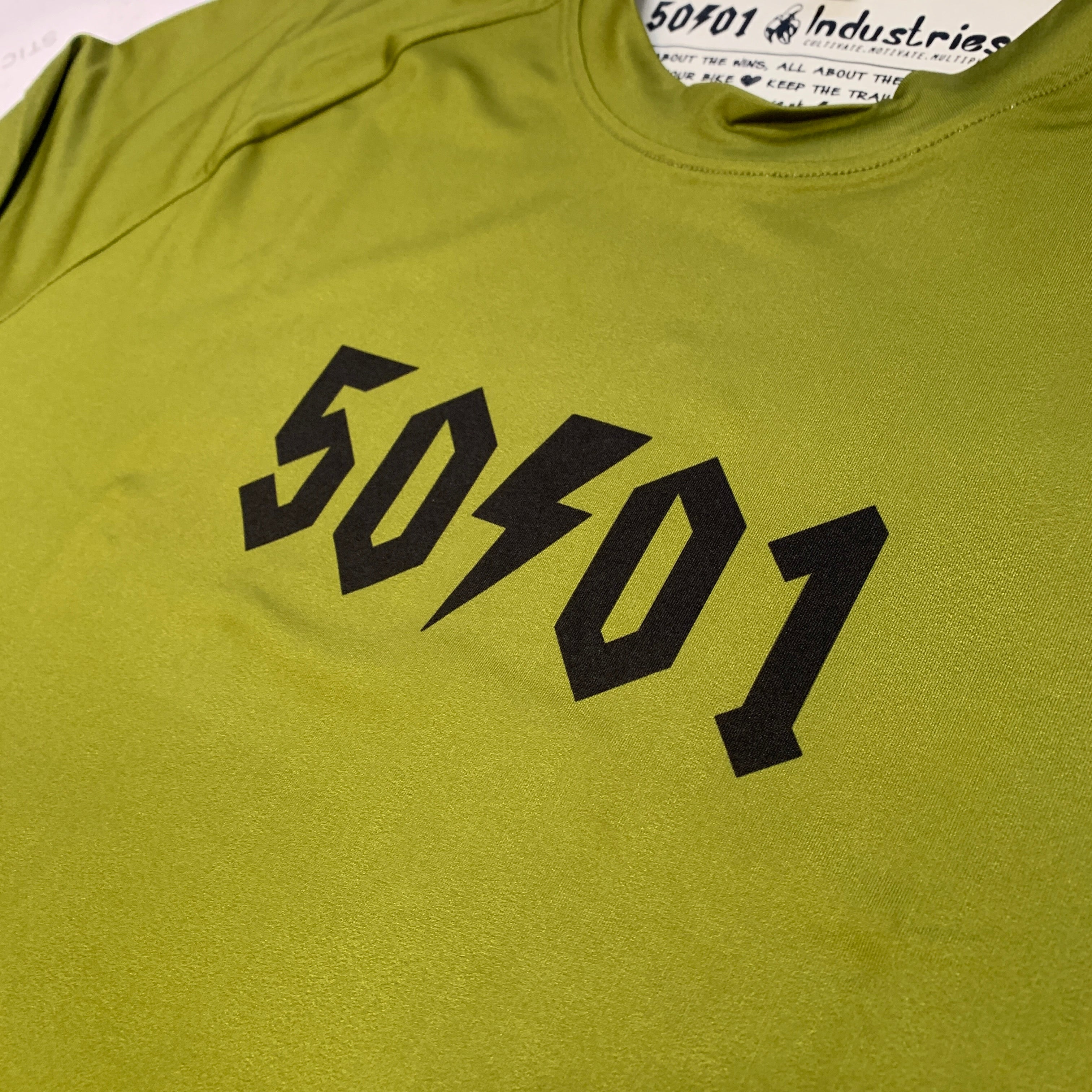 50to01 - LONG SLEEVE JERSEY PINE GREEN